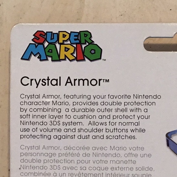 Mario 3DS Case 2011 Holder For Nintendo 3DS Console Handheld Super Mario Vintage - Picture 5 of 11